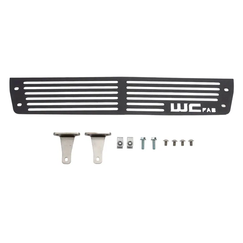 Wehrli 15-19 Gmc Sierra 6.6L Lml/L5p Duramax Bumper Grille - Fine Texture Black Powder Coat Finish 1