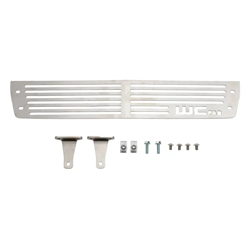 Wehrli 15-19 Gmc Sierra 6.6L Lml/L5p Duramax Bumper Grille - Raw Stainless Finish 1