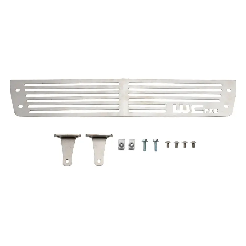 Wehrli 15-19 Gmc Sierra 6.6L Lml/L5p Duramax Bumper Grille - Raw Stainless Finish 2