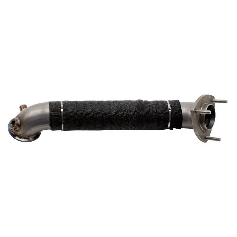 Wehrli 15.5-16 Chevrolet 6.6L Lml Duramax 3In Stainless Down Pipe (3 Bolt Flange) 1