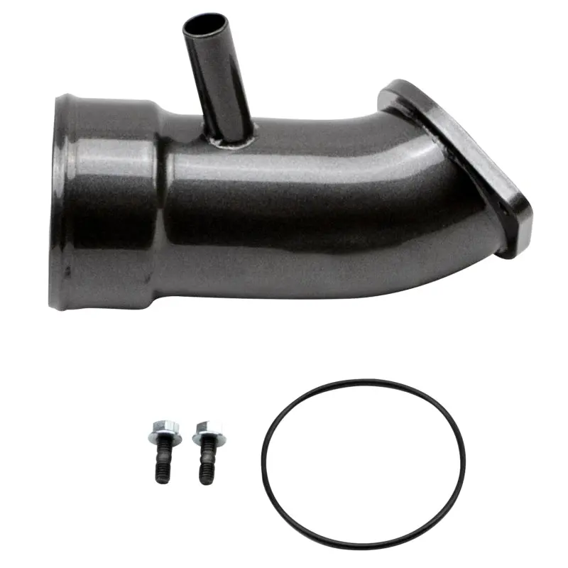 Wehrli 17-19 Chevrolet 6.6L L5p Duramax 3.5In Intake Horn W/Pcv Port - Gloss White 2