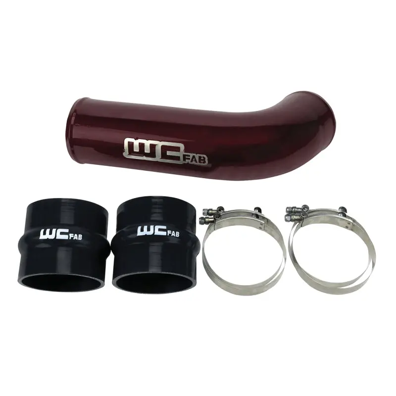 Wehrli 17-19 Chevrolet 6.6L L5p Duramax 4In Intake Pipe (Use W/Oem Air Box) - Wcfab Red 1