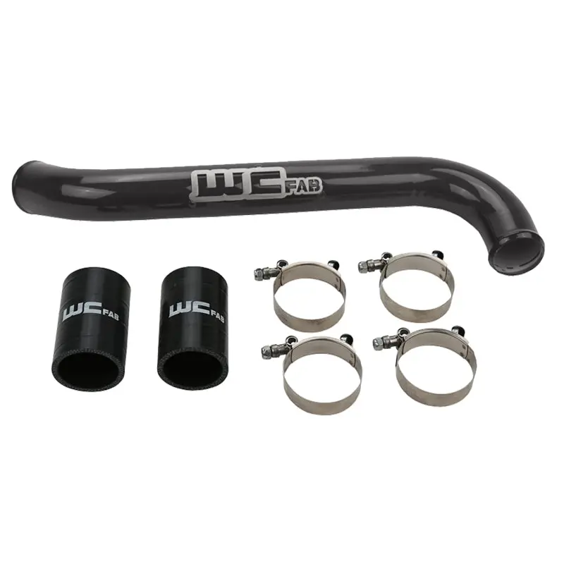 Wehrli 17-19 Chevrolet 6.6L L5p Duramax Upper Coolant Pipe - Candy Teal 1