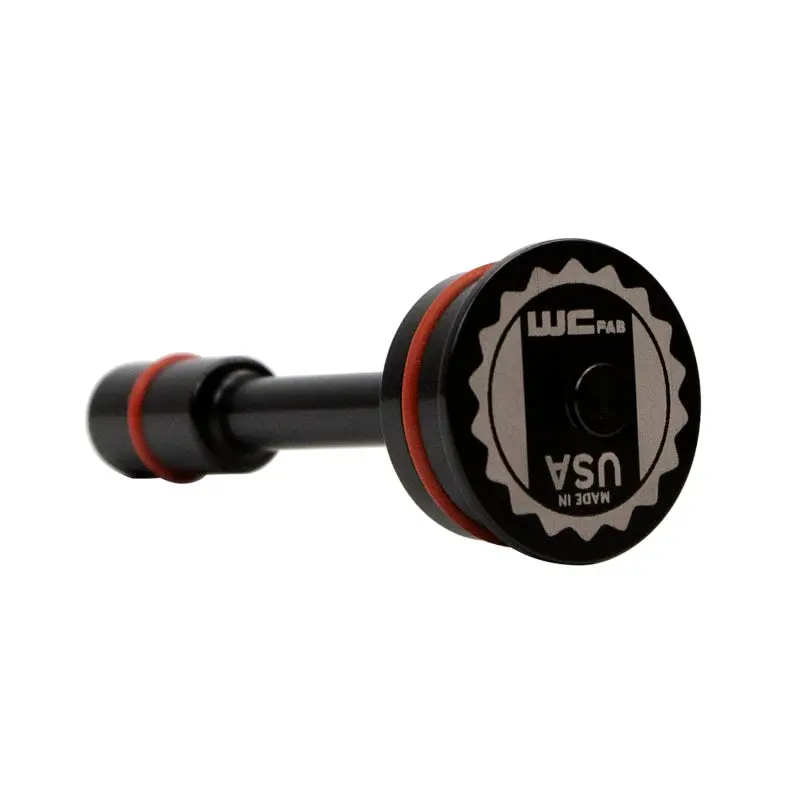 Wehrli 17-19 L5p Duramax Billet Anodized Transmission Cooler Thermostat Bypass Plug 1