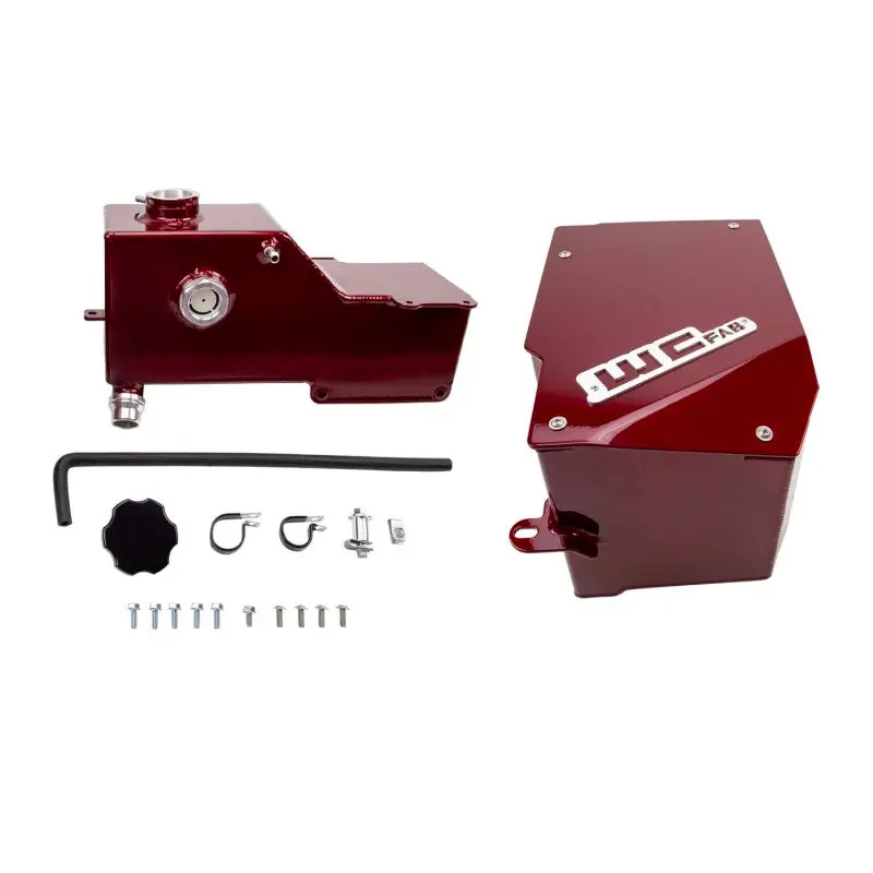 Wehrli 17-24 6.7L Power Stroke Coolant Tank And Battery Box Kit - Gloss Black 1
