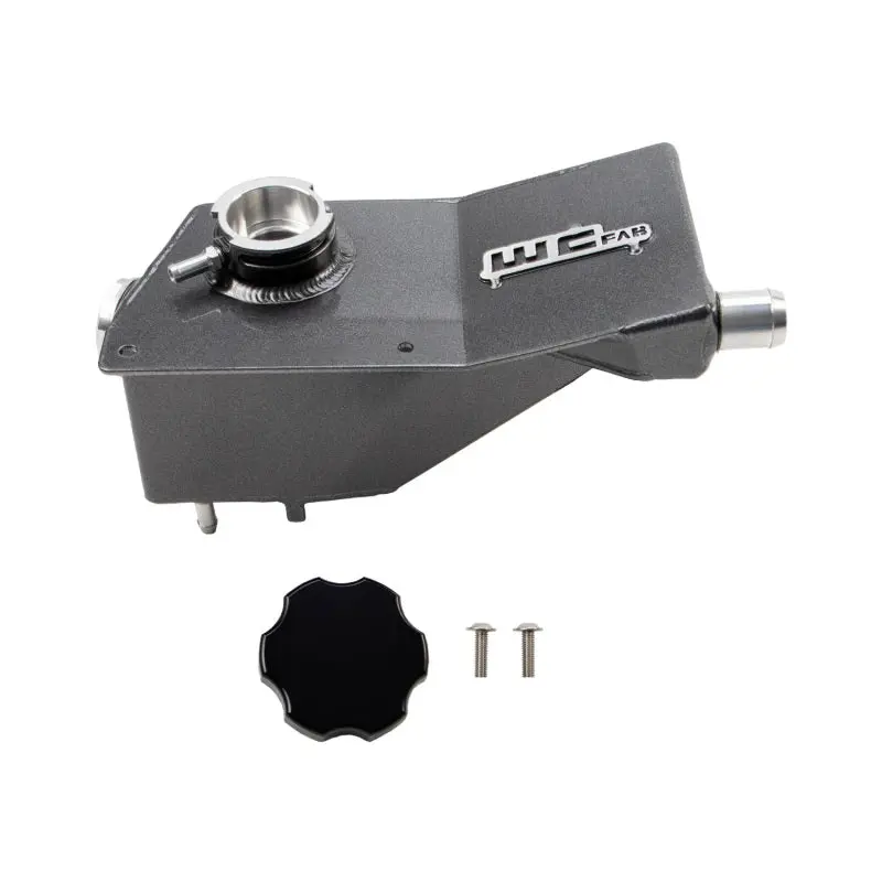 Wehrli 17-24 6.7L Power Stroke Secondary Coolant Tank Kit - Gloss Black 1