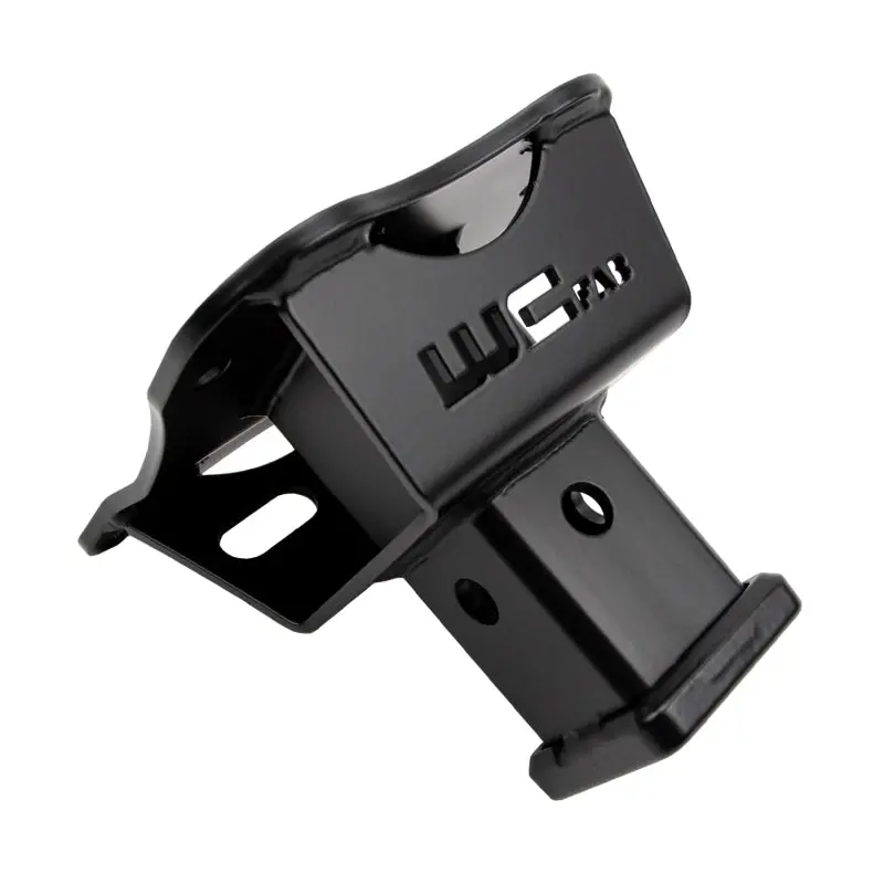 Wehrli 18-23 Polaris Rzr Xp/S 1000 Receiver Hitch/ Pull Plate - Flat Black 1