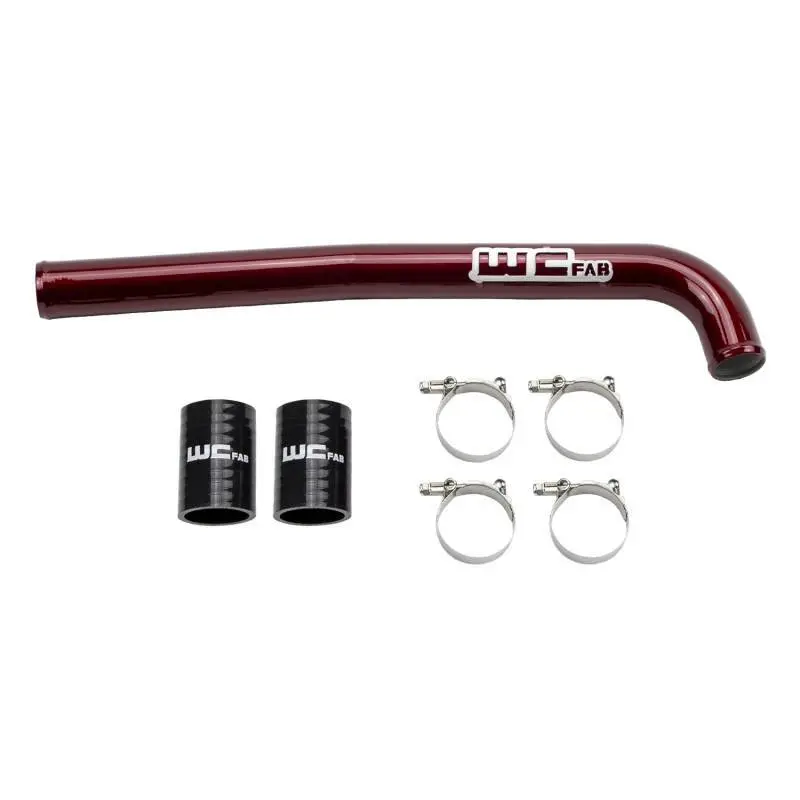 Wehrli 19-23 Chevrolet 6.7L Cummins High Output Upper Coolant Pipe - Wcfab Red 1