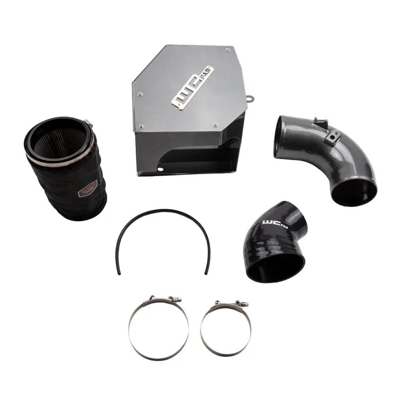 Wehrli 19-23 Cummins 6.7L 5In Intake Kit - Bengal Silver 1