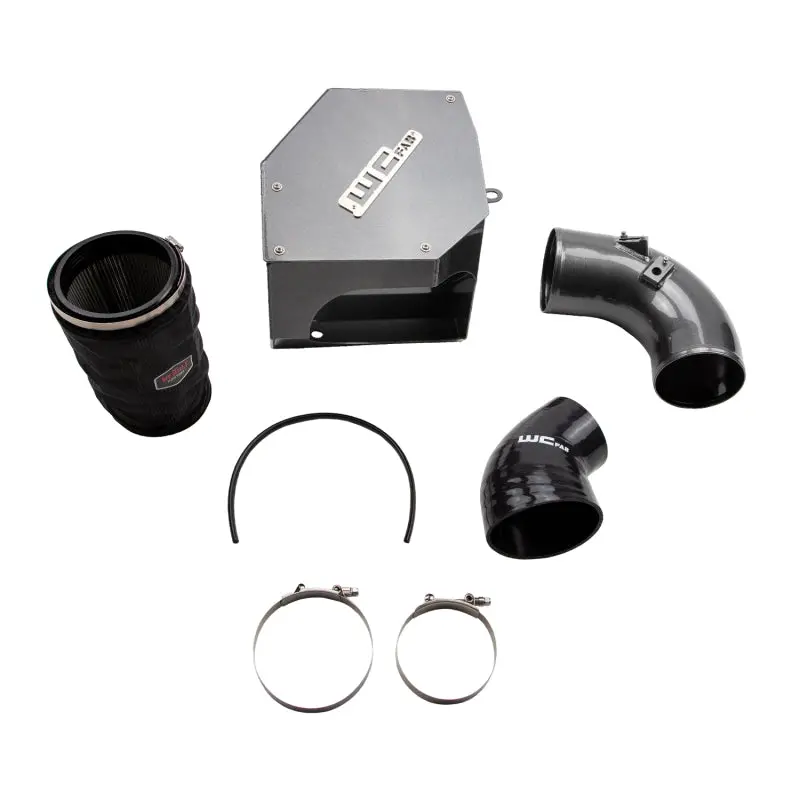 Wehrli 19-23 Cummins 6.7L 5In Intake Kit - Fine Texture Black 2