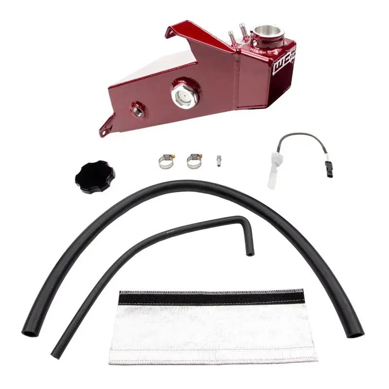 Wehrli 19-23 Cummins 6.7L Coolant Tank (Oem Placement) - Wcfab Red 1