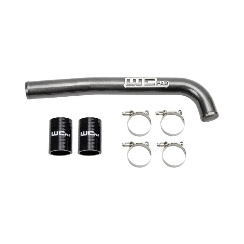 Wehrli 19-23 Cummins 6.7L Upper Coolant Pipe - Gloss Black 2
