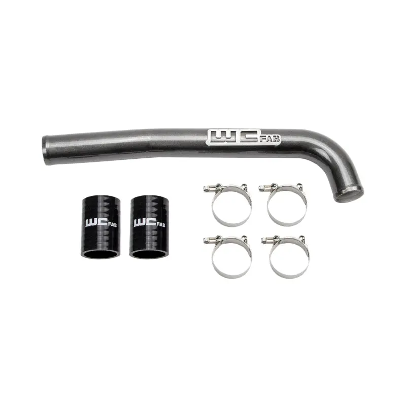 Wehrli 19-23 Cummins 6.7L Upper Coolant Pipe - Gloss White 1