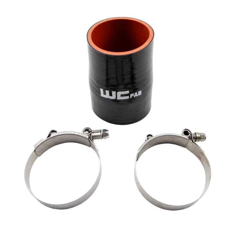Wehrli 2.75In. X 3In. Id Straight Reducer 4.5In. Long Silicone Boot And Clamp Kit 1