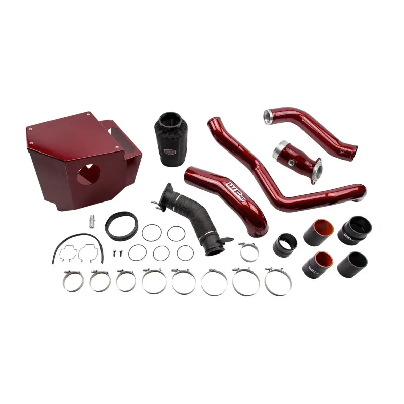 Wehrli 20-24 Chevrolet 6.6L Duramax L5p Stage 3 High Flow Intake Bundle Kit - Bengal Red 1