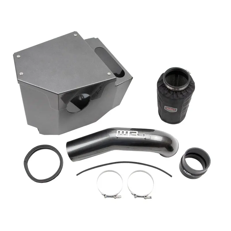 Wehrli 20-24 Chevrolet 6.6L L5p Duramax 4In Intake Kit - Candy Teal 2