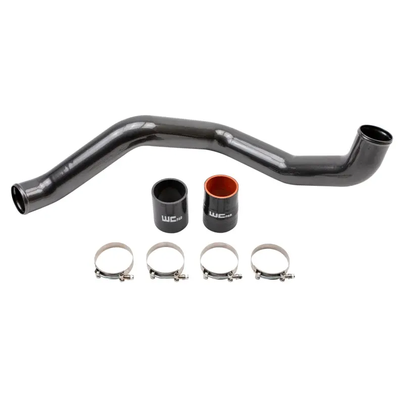 Wehrli 20-24 Chevrolet 6.6L L5p Duramax Driver Side 3In Intercooler Pipe - Chevy Orange 2