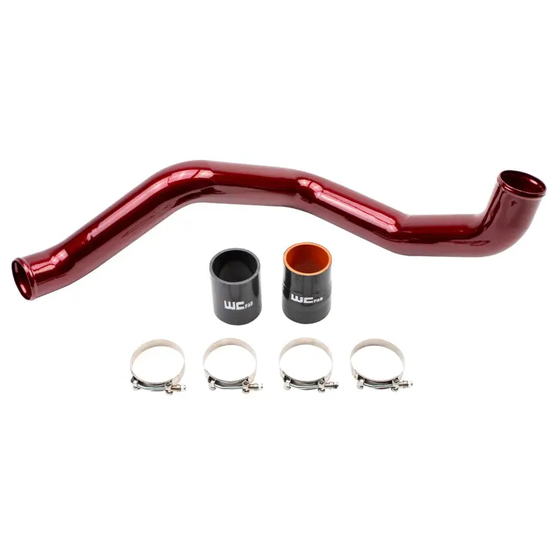 Wehrli 20-24 Chevrolet 6.6L L5p Duramax Driver Side 3In Intercooler Pipe - Wcfab Red 1