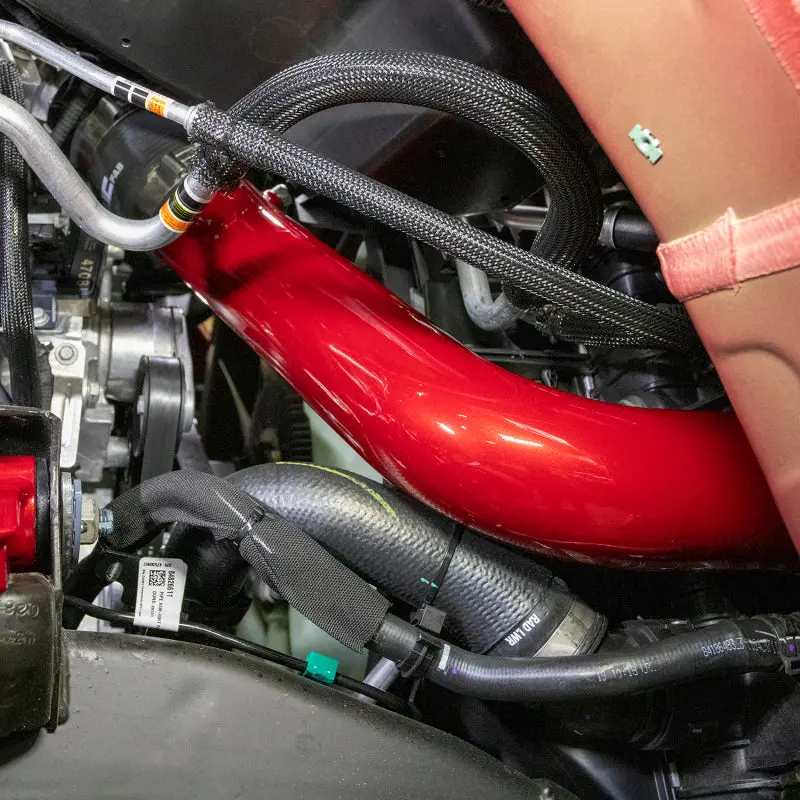 Wehrli 20-24 Chevrolet 6.6L L5p Duramax Passenger Side 3.5In Intercooler Pipe - Gloss White 2