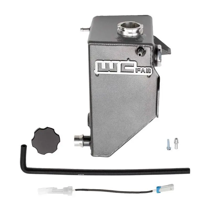 Wehrli 20-24 Chevrolet-Gmc 6.6L L5p Duramax Oem Placement Coolant Tank Kit - Flat Black 2