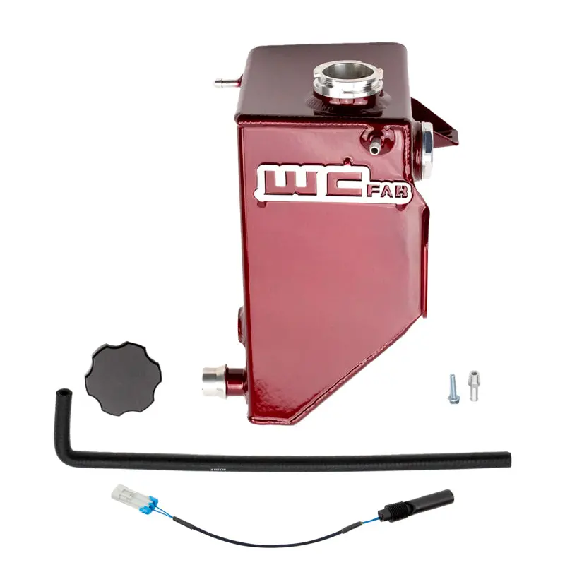 Wehrli 20-24 Chevrolet-Gmc 6.6L L5p Duramax Oem Placement Coolant Tank Kit - Wcfab Red 1