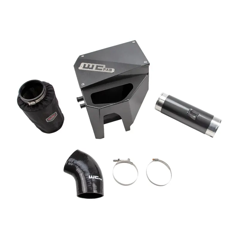 Wehrli 20-24 Ford 6.7L Powerstroke 4In. Intake Kit - Bronze Chrome 1