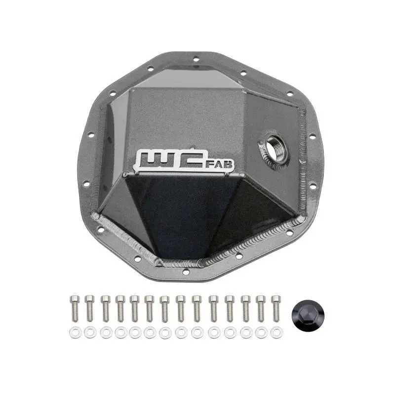 Wehrli 20-24 Gm Duramax - 19-23 Ram Hd Rear Differential Cover - Gloss Black 1