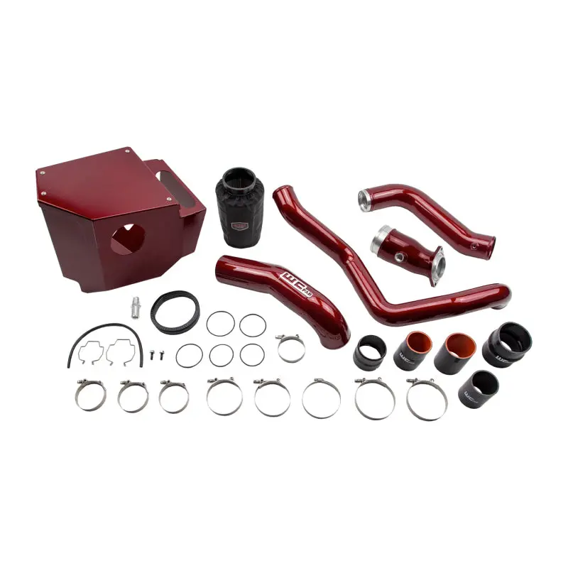 Wehrli 20-25 Chevrolet Duramax L5p Stage 2 High Flow Intake Bundle Kit - Cherry Frost 1