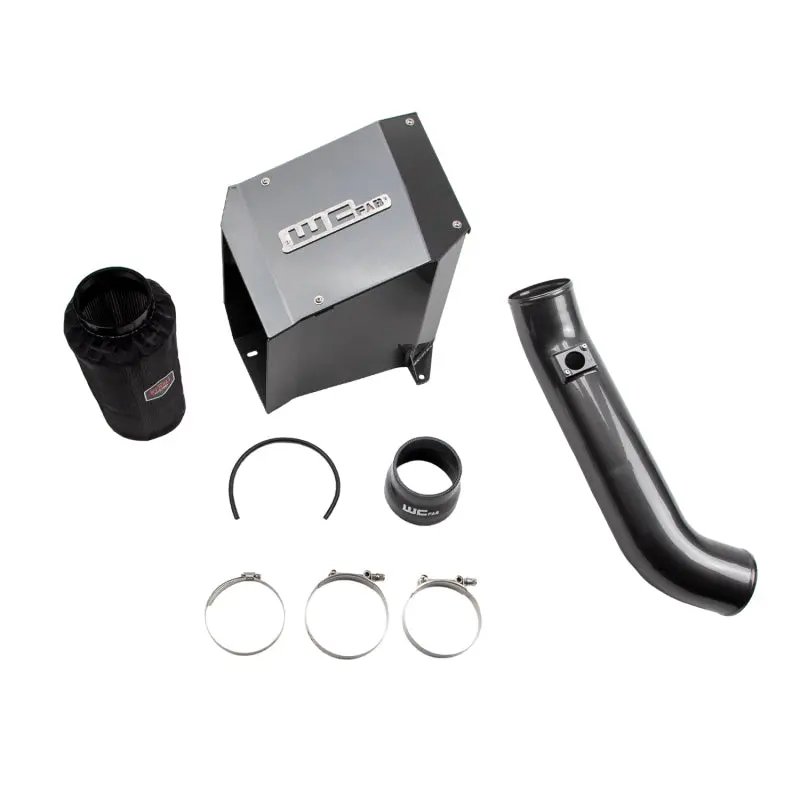 Wehrli 2001-2004 Lb7 Duramax 4In Intake Kit With Air Box- Gloss Black 1