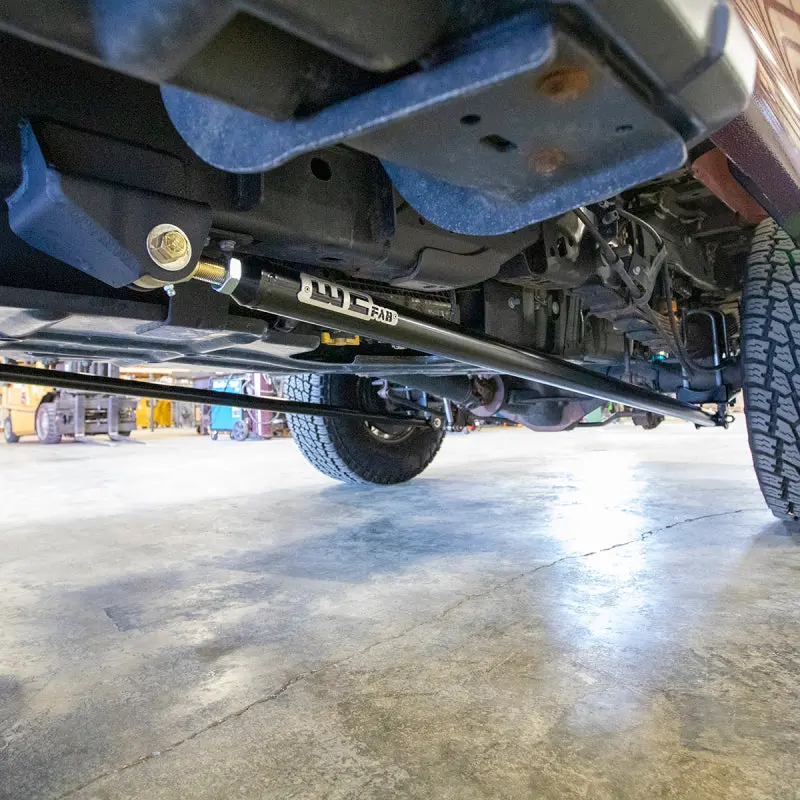Wehrli 2011-2022 Ford Power Stroke Rclb/Ccsb/Scsb 60In Traction Bar Kit Gloss White 2