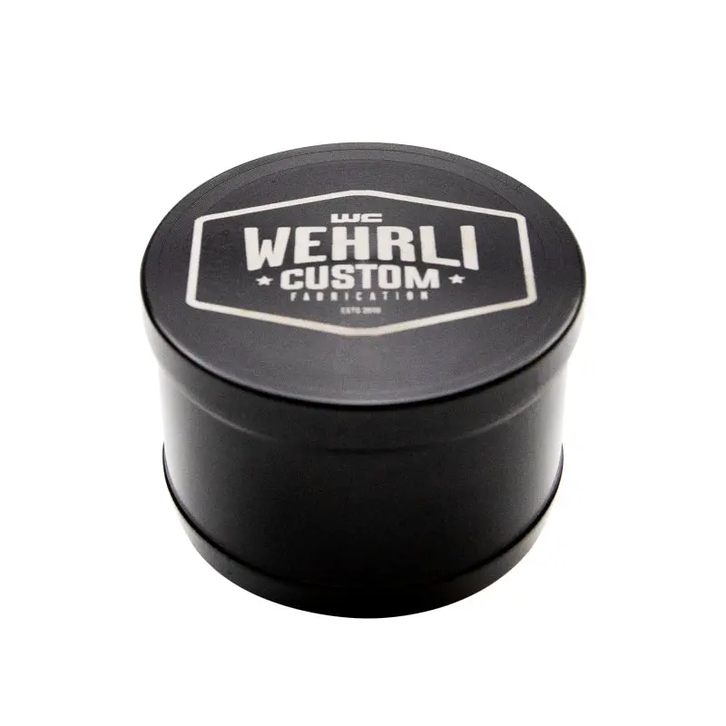 Wehrli 2017-2024 Chevrolet 6.6L L5p Duramax Intake Resonator Delete Plug - Black Anodized 1