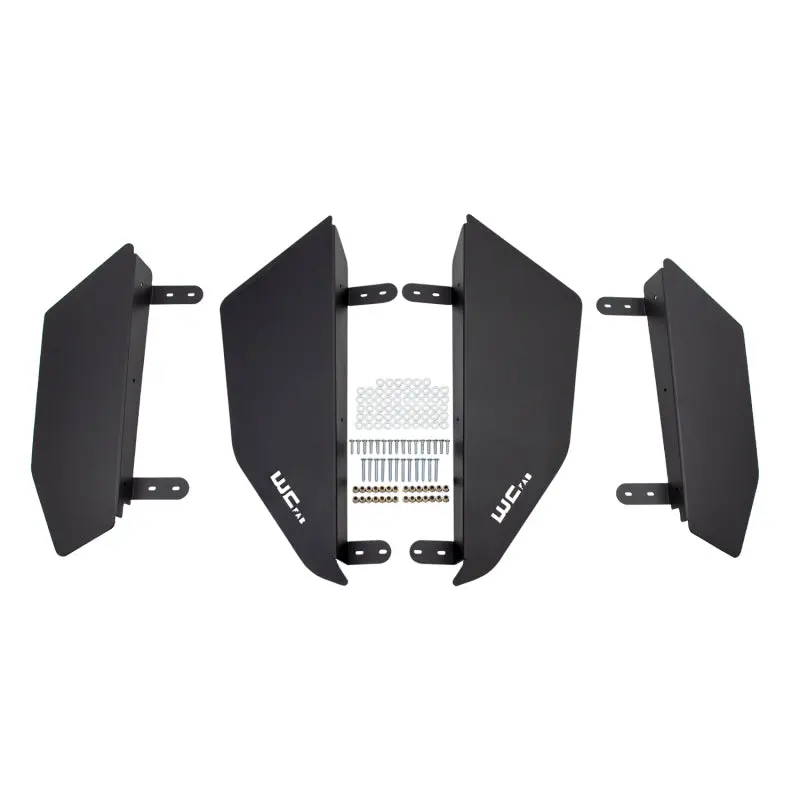 Wehrli 2019+ Honda Talon 1000X 4 Seat Lower Door Kit - Fine Texture Black 1