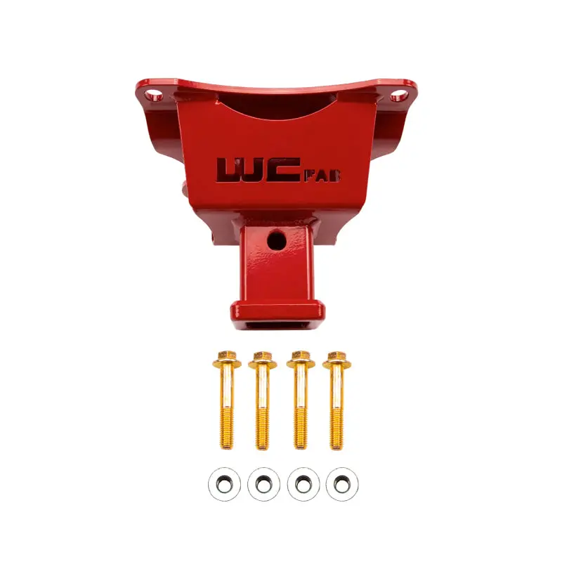 Wehrli 2019+ Honda Talon 1000X/R 2 Seat Receiver Hitch / Pull Plate - Talon Red 1