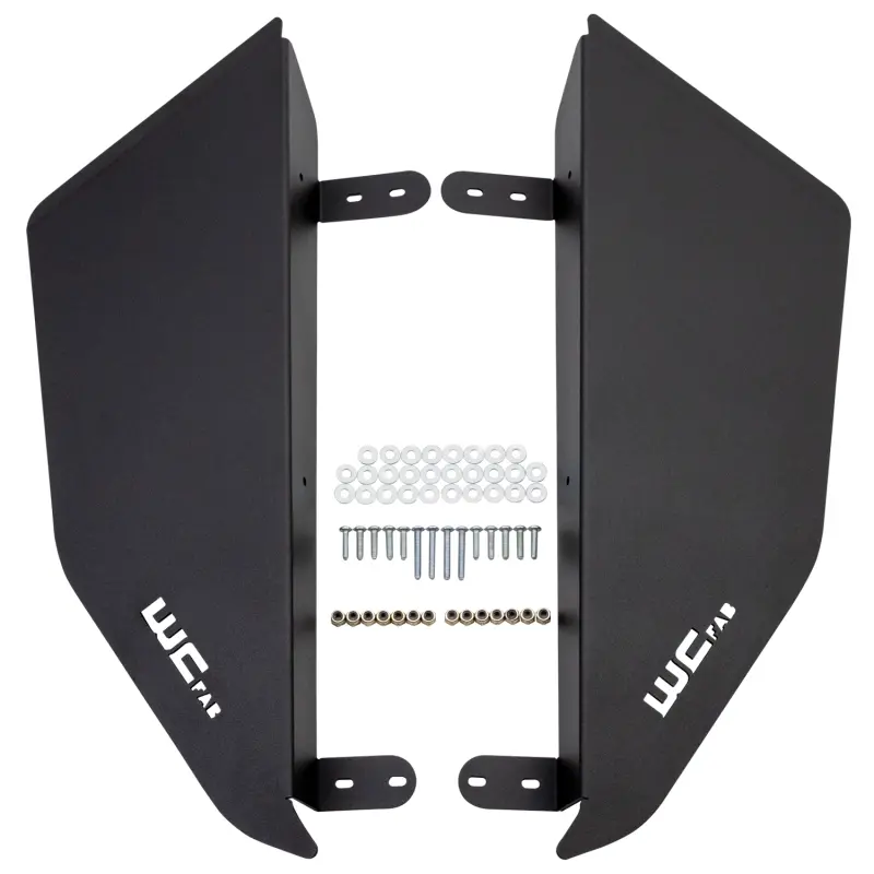 Wehrli 2019+ Honda Talon 1000X/R Front Lower Door Kit - Fine Texture Black 1
