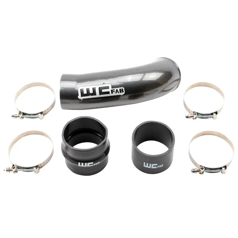 Wehrli 2020-2024 Chevrolet 6.6L L5p Duramax 4In Intake Pipe (Use W/Oem Air Box) - Bengal Silver 1