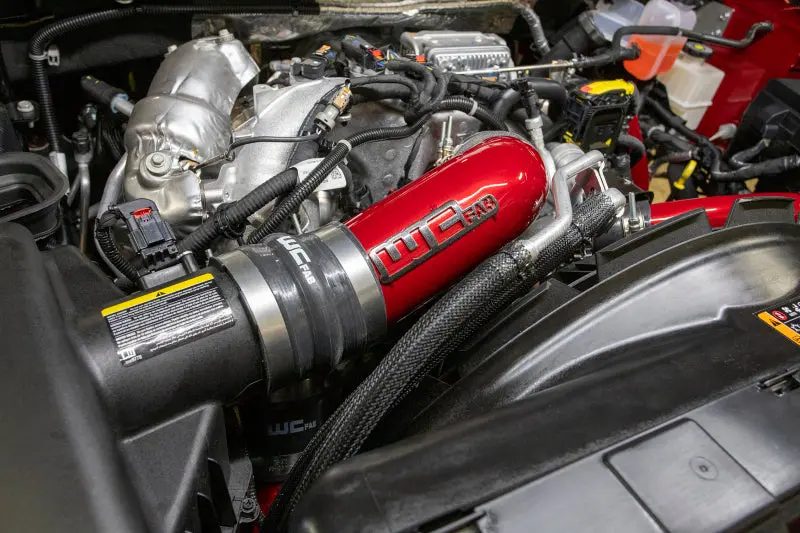 Wehrli 2020-2024 Chevrolet 6.6L L5p Duramax 4In Intake Pipe (Use W/Oem Air Box) - Gloss White 2