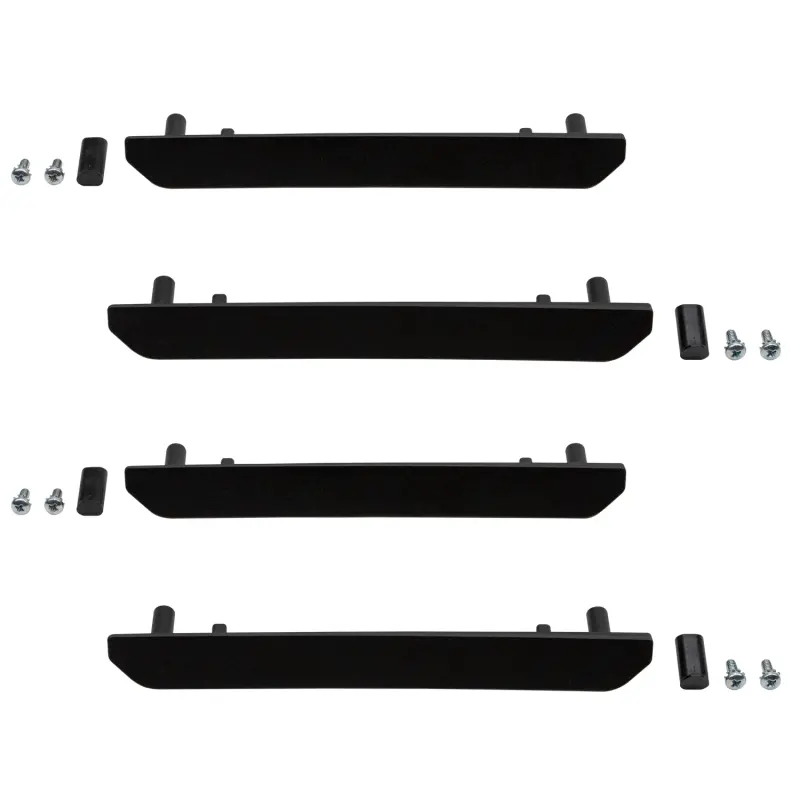 Wehrli 2020+ Gmc 2500/3500Hd Fender Flare Marker Light Delete Kit W/O Logo - Fine Texture Black 1