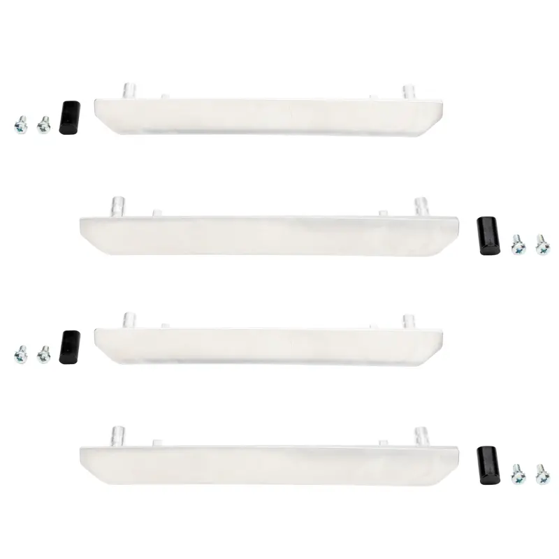 Wehrli 2020+ Gmc 2500/3500Hd Fender Flare Marker Light Delete Kit W/O Logo - Raw Finish 1