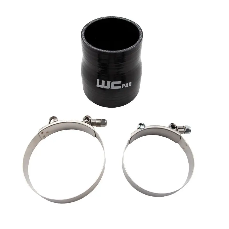 Wehrli 3In X 3.5In Id Straight Reducer X 4In Long Silicone Boot & Clamp Kit 1