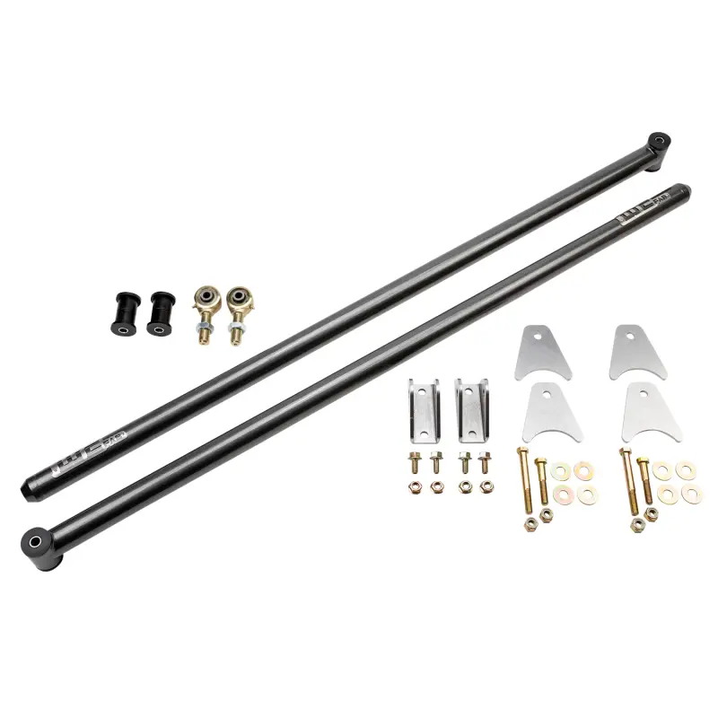 Wehrli 99-10 Ford / 94-22 Ram Univ Rclb/Ccsb/Ecsb 60In. Traction Bar Kit - Semi-Gloss Blk 1