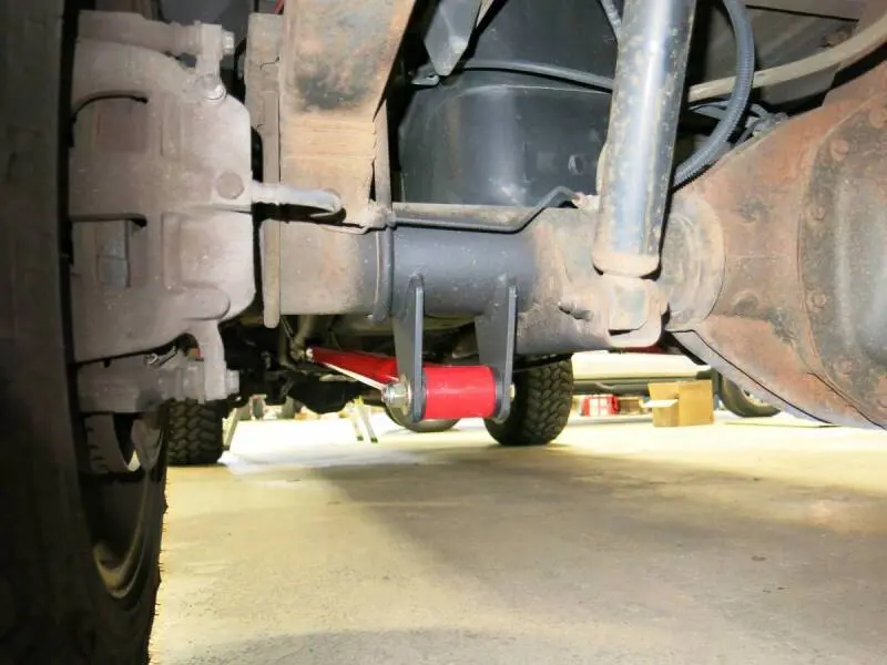 Wehrli 99-10 Ford / 94-22 Ram Univ Rclb/Ccsb/Ecsb 60In. Traction Bar Kit - Semi-Gloss Blk 2