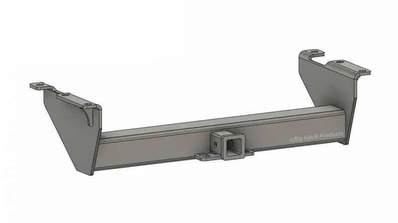 Wehrli Big Hitch Products 07.5-10 Gm Long Bed 2 In. Receiver Hitch - Below Roll Pan 1
