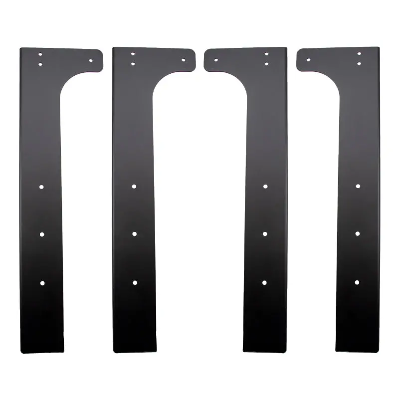 Wehrli Modular Steel Work Bench Leg Kit, 34In. Tall X .120In. Thick, Blueberry Frost 1