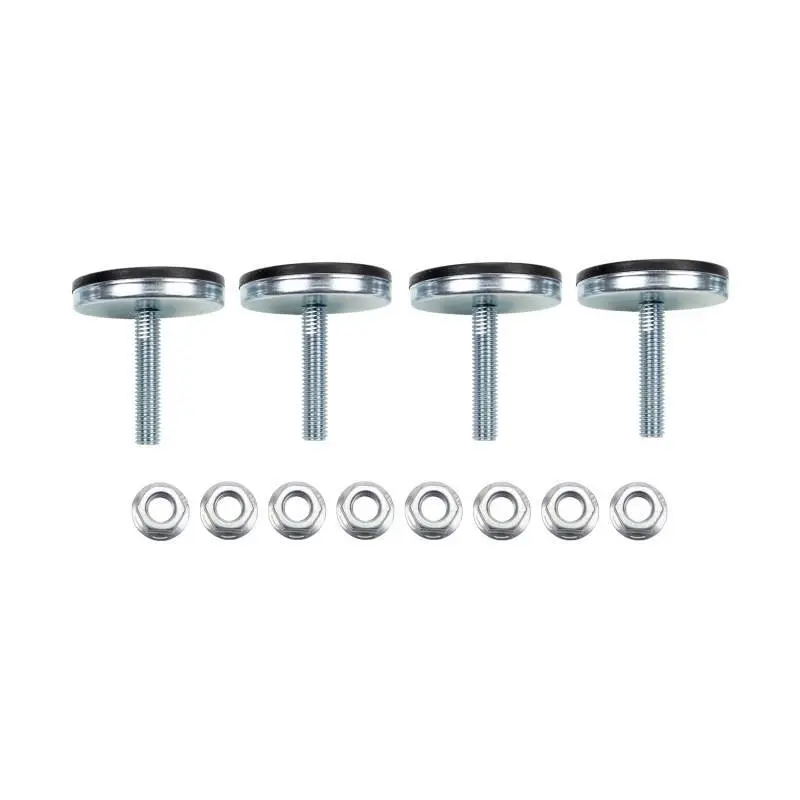 Wehrli Modular Steel Work Bench Leveling Feet Kit, For 4 Legs 1