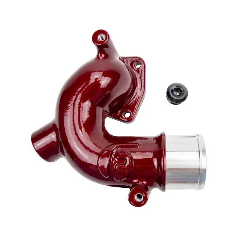 Wehrli Wcfab X Fleece 98-18 Cummins Thermostat Housing - Wcfab Red 1