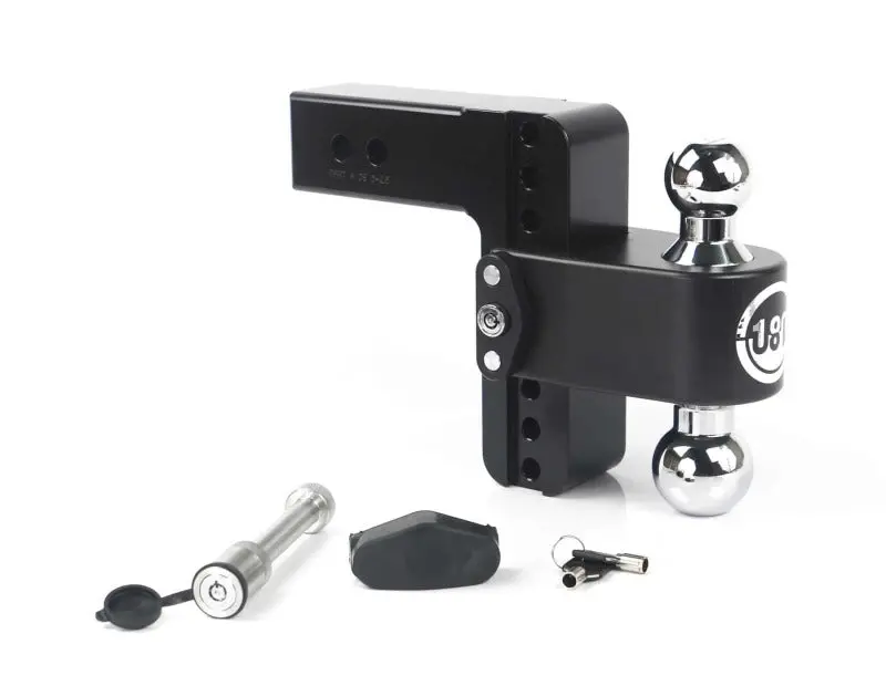 Weigh Safe 180 Hitch 6In Drop Hitch & 2.5In Shank (10K/18.5K Gtwr) W/Ws05 - Black Cerakote 1