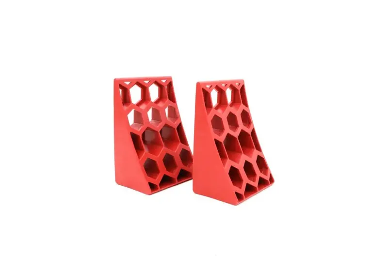 Weigh Safe Double Wheel Chock Set - 4 Wheel Chocks 1
