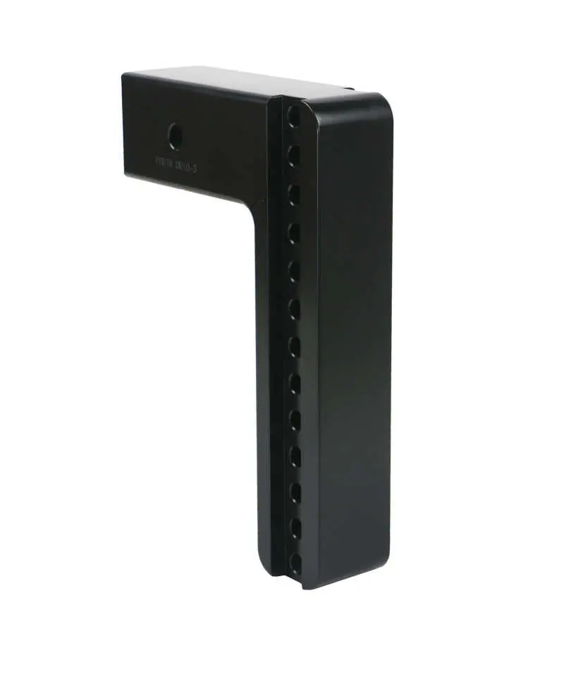 Weigh Safe Drawbar Only 10In Drop & 3In Shank - Black Cerakote 1
