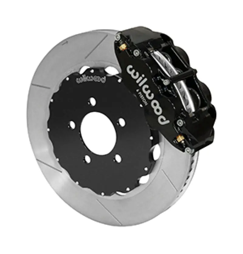 Wilwood 03-11 Crown Victoria Forged Narrow Superlite 6R Front Brake Kit W/ Slotted Gt Rotor 1