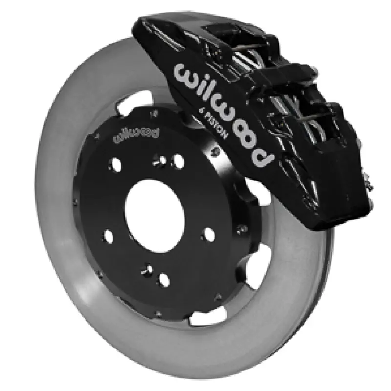 Wilwood 03-11 Honda Element / 02-06 Acura Rsx Dynapro 12.19X0.81 Dynapro Front Bbk - Black 1